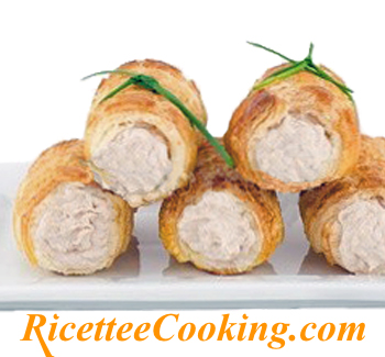 Cannoli alla crema di salmone